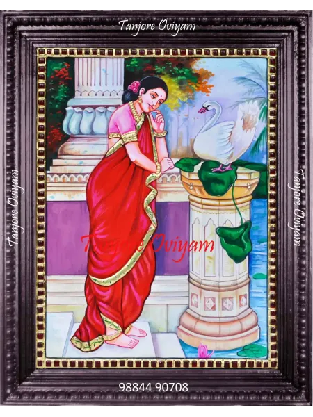 Damayanti Painting – Damayanti Tanjore Painting